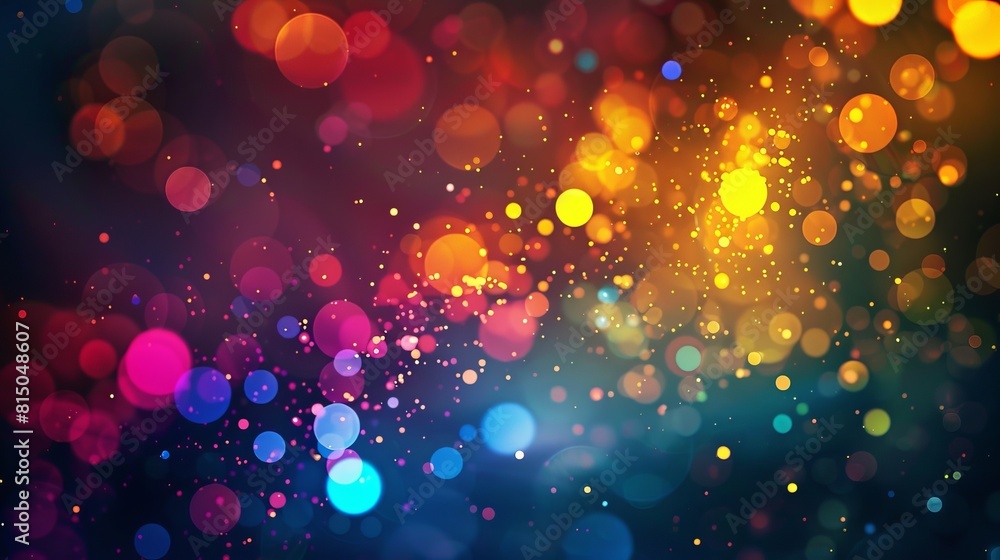 Abstract colorful lights background