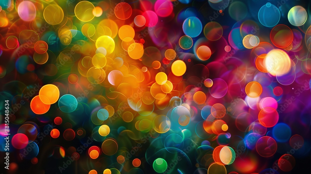 Abstract colorful lights background
