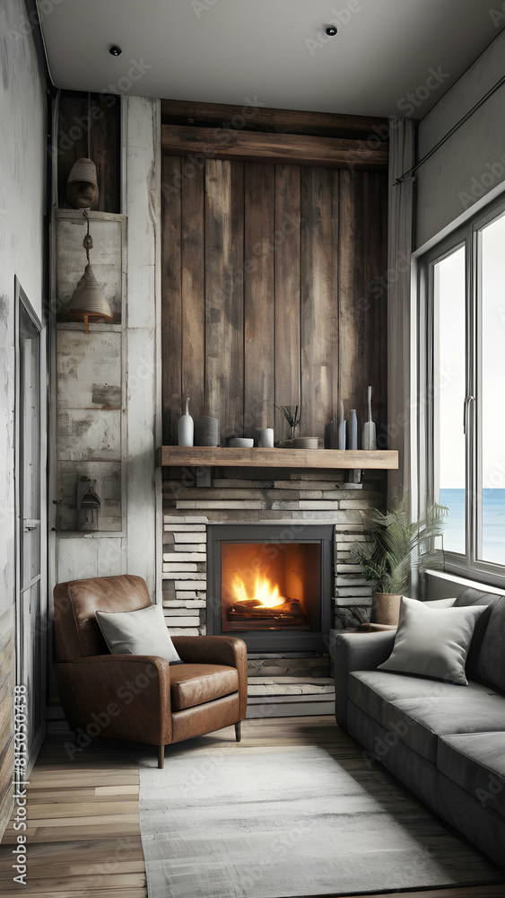 Real Estate Living Room Interior Real Estate Living Room Interior