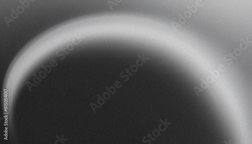 Monochrome Abstract Dim Gradient Glowing White and Black Dark Grainy Noise Texture Background