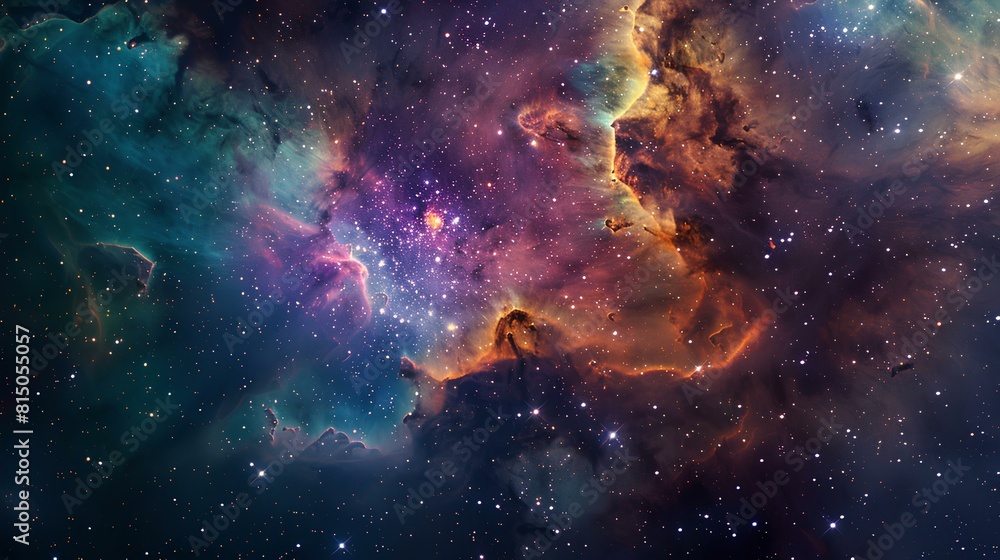 The Orion Nebula is a large, bright nebula located in the constellation of Orion. The Orion Nebula is a large, bright nebula located in the constellation of Orion.