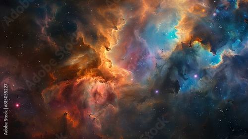 The vibrant colors of the Orion Nebula, a star-forming region located about 1,344 light-years away in the constellation of Orion. © SprintZz