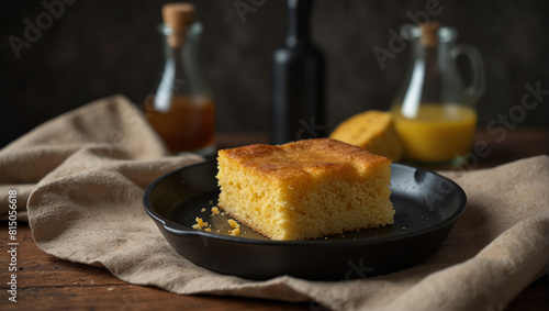 Skillet cornbread with new look  photo