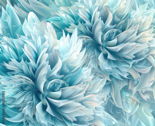 Abstract flower background. Created with Ai