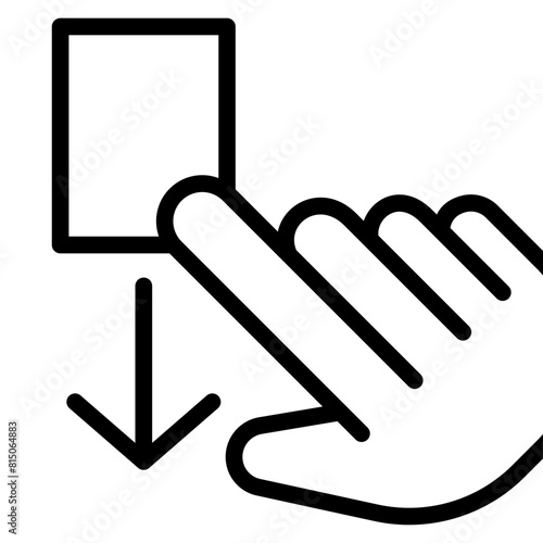 drag line icon