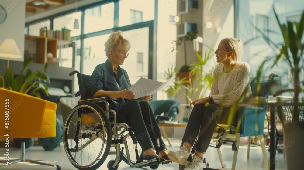 A Professional Meeting with Accessibility A Professional Meeting with Accessibility