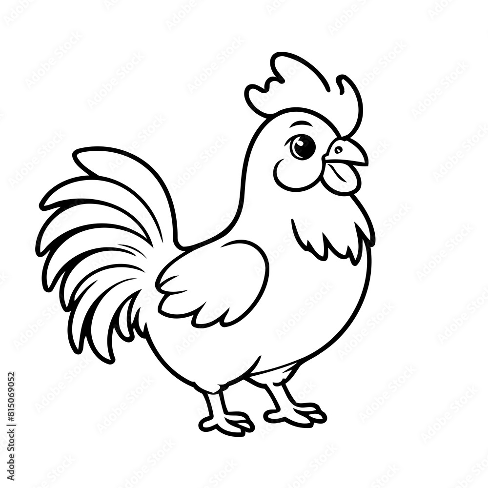 Adorable Rooster for children books Adorable Rooster for children books