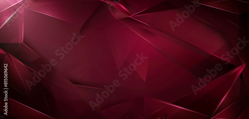 Burgundy abstract with geometric edges for a techno look.