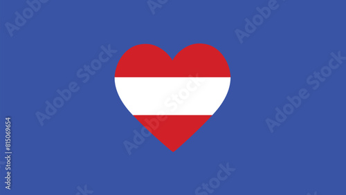 Free Download Austria Emblem Heart European Nations 2024 Teams Countries European Germany Football Symbol Logo Design Vector Illustration - GFXLoad
