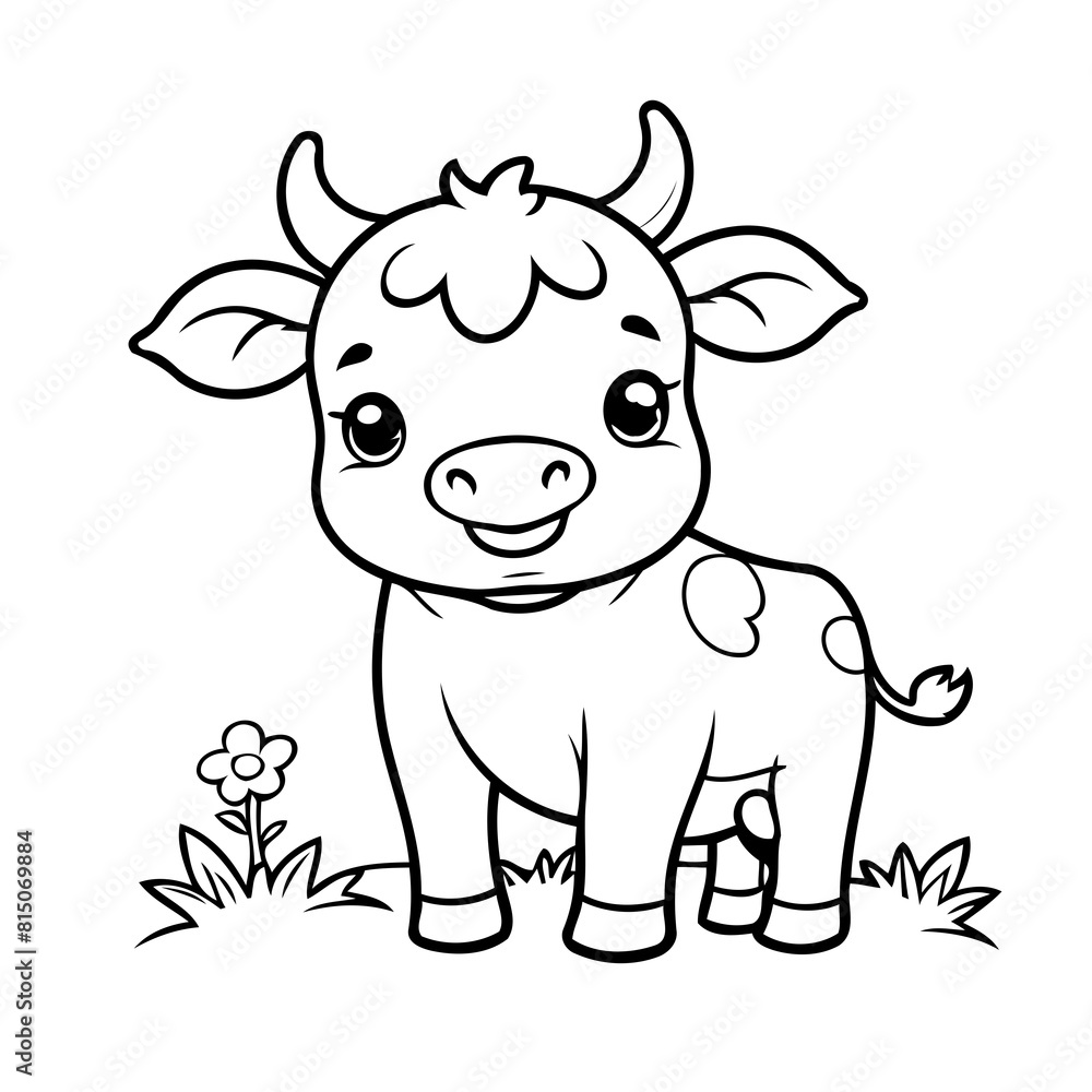 Cartoon Cow for children books Cartoon Cow for children books