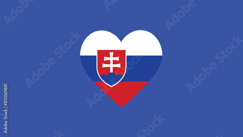Slovakia Flag Heart European Nations 2024 Teams Countries European Germany Football Symbol Logo Design Vector Illustration Free Download Slovakia Flag Heart European Nations 2024 Teams Countries European Germany Football Symbol Logo Design Vector Illustration - GFXLoad