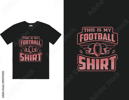 This is my football shirt design