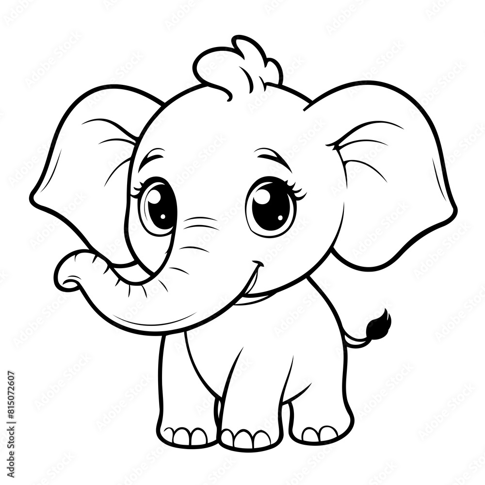Simple Elephant for toddlers Simple Elephant for toddlers