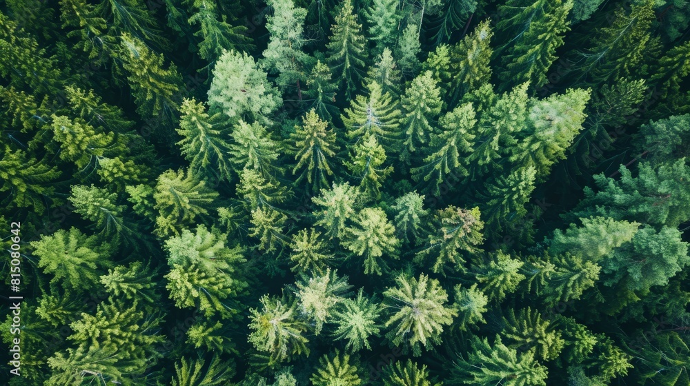 Summer Forest Landscape in Rural Finland Generative AI