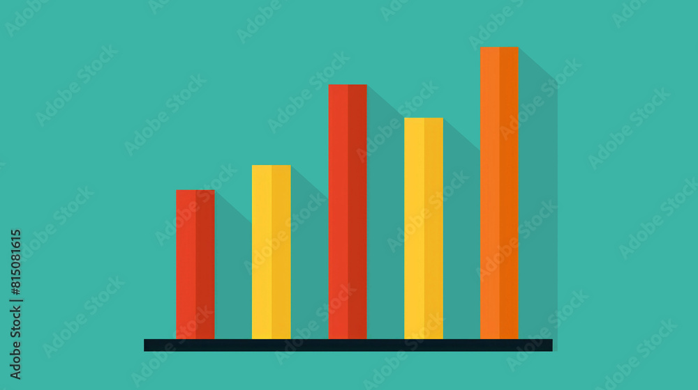 Business data analysis bar graph, statistics Business data analysis bar graph, statistics