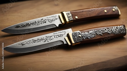 The Heirloom Knife: Write a story about a knife passed down through generations in a family. Each owner has added their own mark or engraving to the blade. Describe the knife's history, the significan