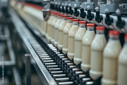 Automated Dairy Milk Bottling Line Ensuring Pure and Fresh Products