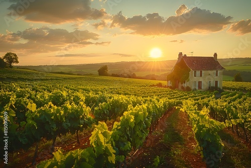 Autumn French Vineyard Tour A Peaceful Journey through Rustic Wine Country