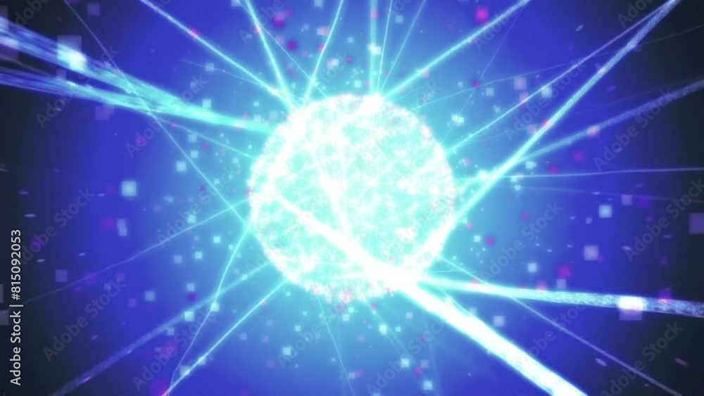 4k Neon Strings Sphere Motion Background 4k Neon Strings Sphere Motion Background