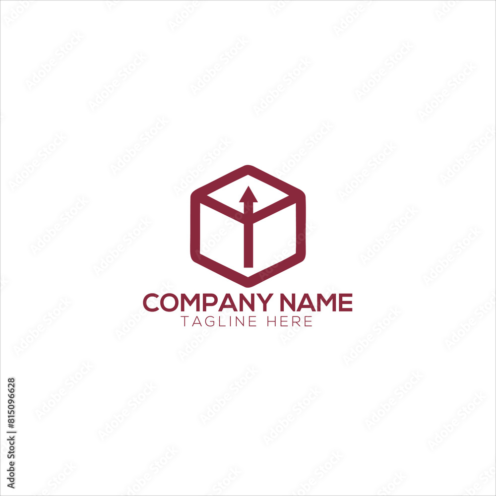 Fototapeta premium Bag Shop Logo Icon Design Vector