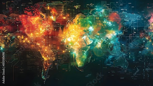 Economists Studying Global Economic Impact through Interactive Digital Maps