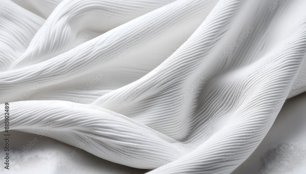 White cotton fabric texture background image White cotton fabric texture background image