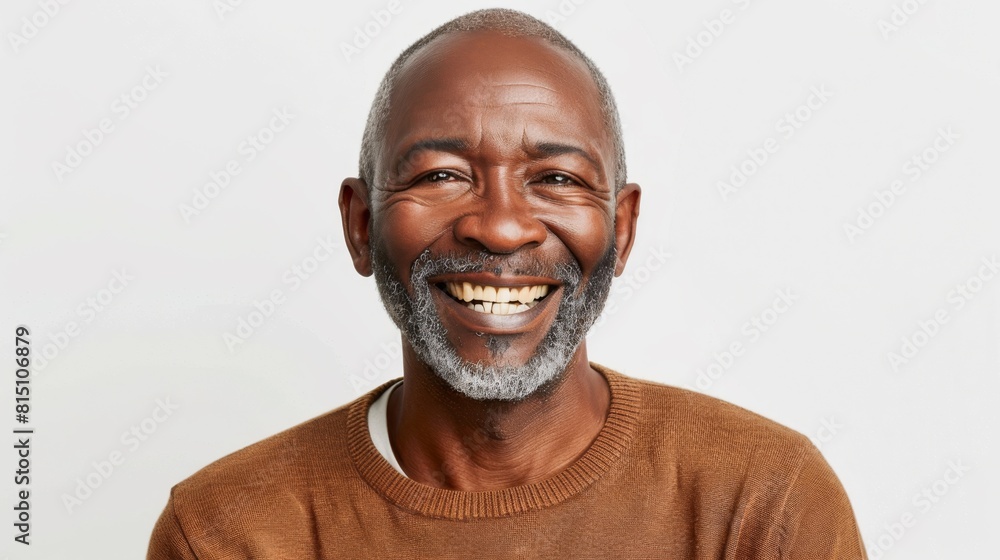 Portrait of a Joyful Senior Man Portrait of a Joyful Senior Man