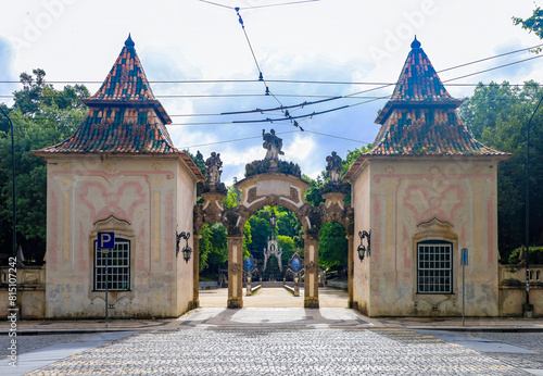 Jardim da Sereia ou Parque de Santa Cruz em Coimbra 