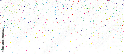 Small confetti pattern Isolated on transparent background. Grunge grainy texture. Remove png, Clipping Path
