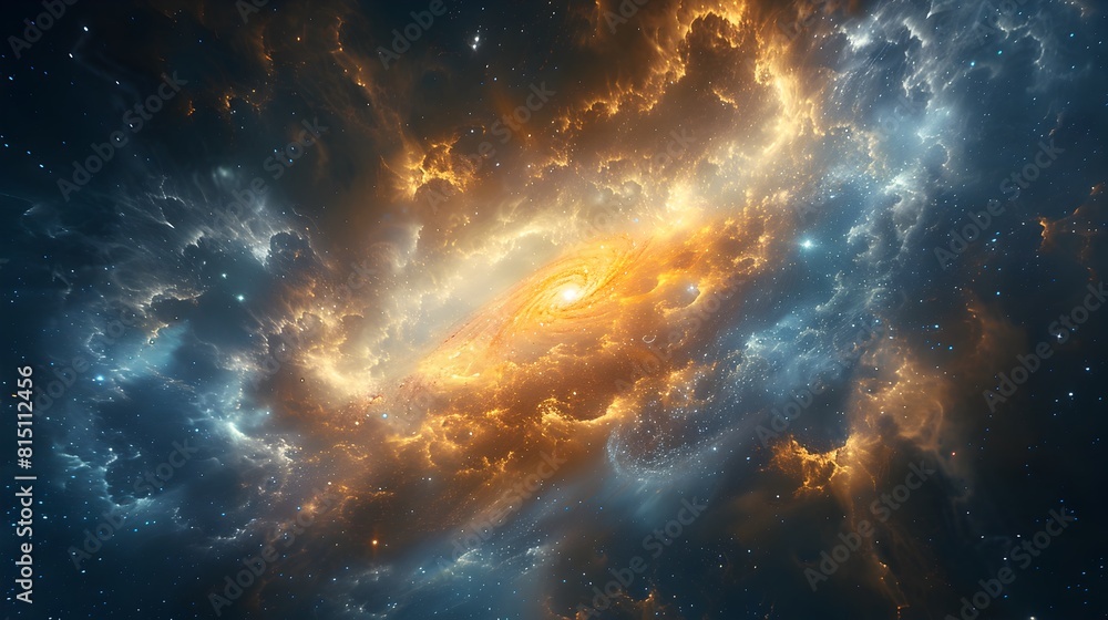 Journey to the Galactic Core A Voyage through Deep Space and Stellar Phenomena