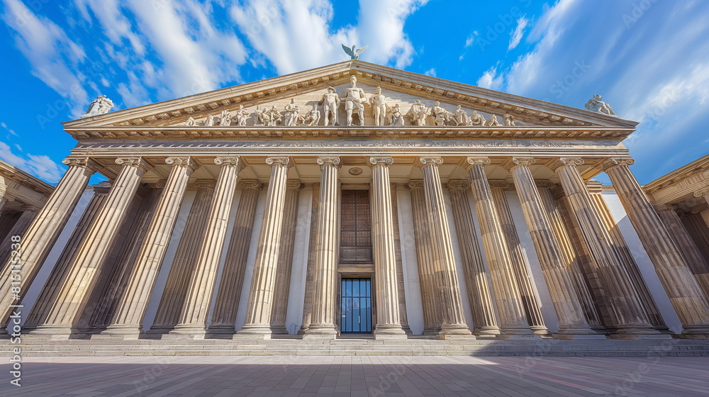 Fototapeta premium Pergamon Museum Berlin Germany During the day Unde_013