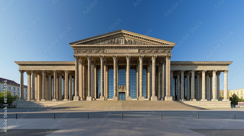 Fototapeta premium Pergamon Museum Berlin Germany During the day Unde_017