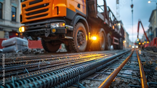 Rebar Delivery Building the Future with Strength and Resilience at the Construction Site