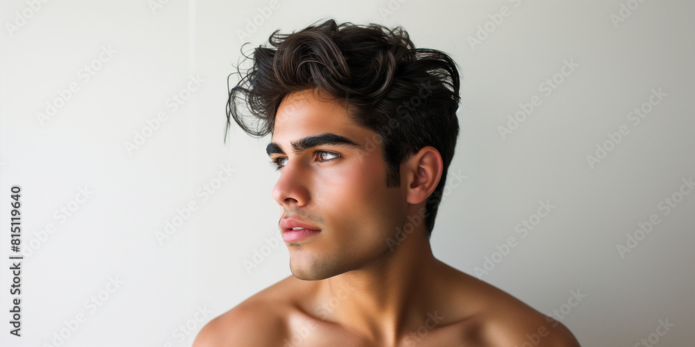 A man with a shaved head and a beard A man with a shaved head and a beard
