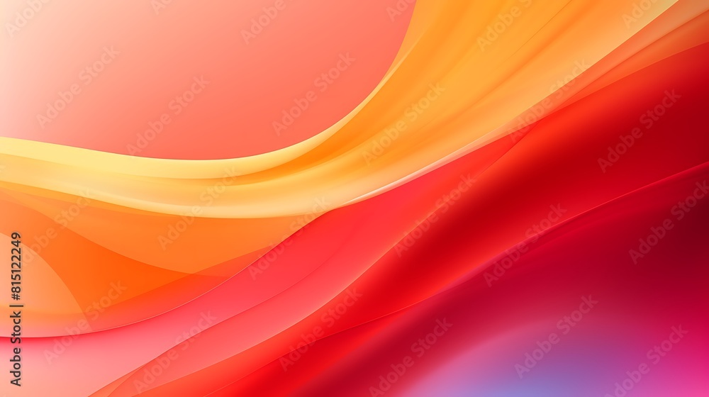 Vibrant Abstract Art Smooth Lines in Pink, Orange, and Yellow Hues Vibrant Abstract Art Smooth Lines in Pink, Orange, and Yellow Hues