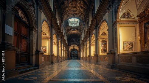 Uffizi Florence Italy In a mystical atmosphere Und_006
