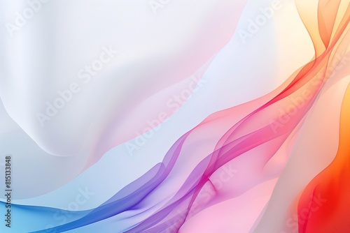 Abstract colorful wave background.