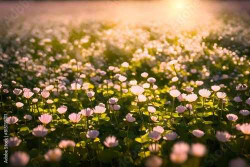 meadow with flowers