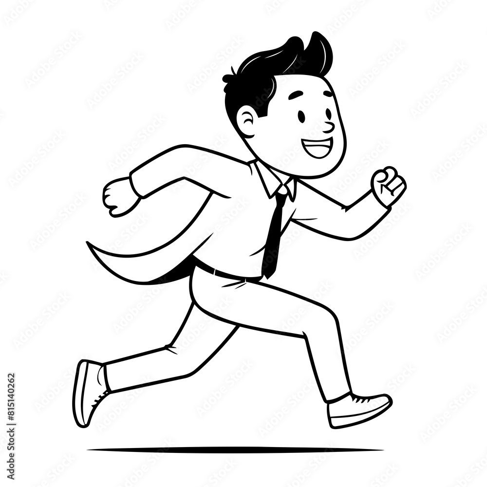 Vector illustration of a cute Business doodle for children worksheet Vector illustration of a cute Business doodle for children worksheet