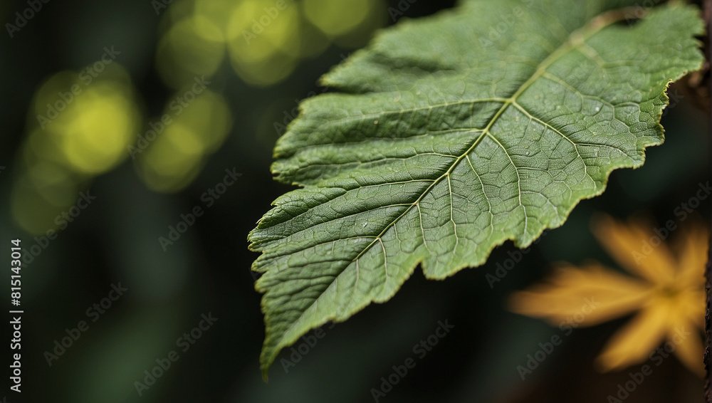 macro shot capturing close up leaf surface macro shot capturing close up leaf surface