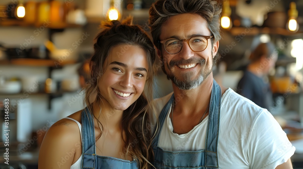 Domestic Culinary Delight with Earthy Apron Attire Domestic Culinary Delight with Earthy Apron Attire