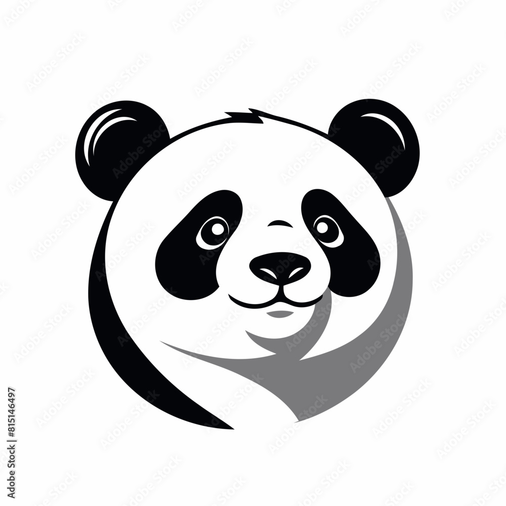 Cute vector illustration Panda drawing for kids colouring page Cute vector illustration Panda drawing for kids colouring page