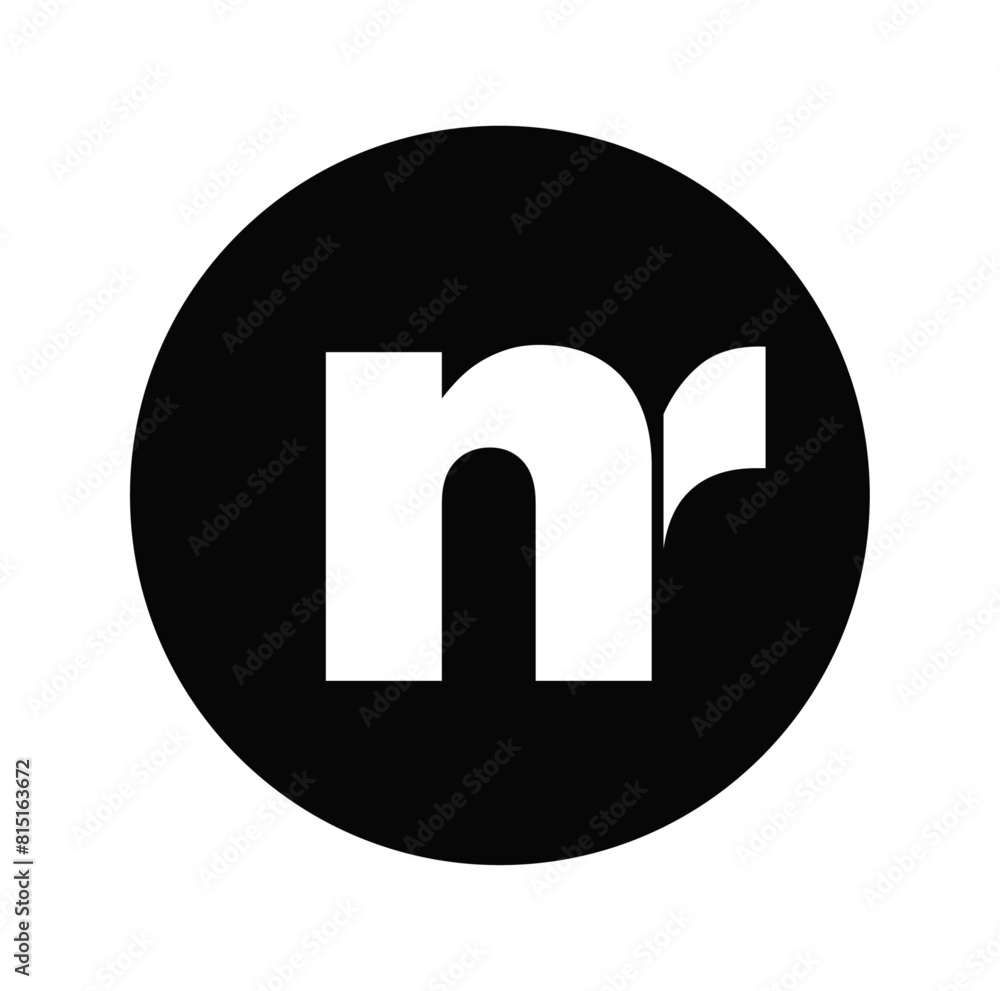 Nr brand monogram Nr brand monogram