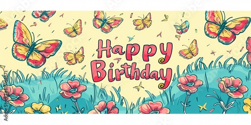 happy birthday poster  birthday greeting card  anniversary greetings