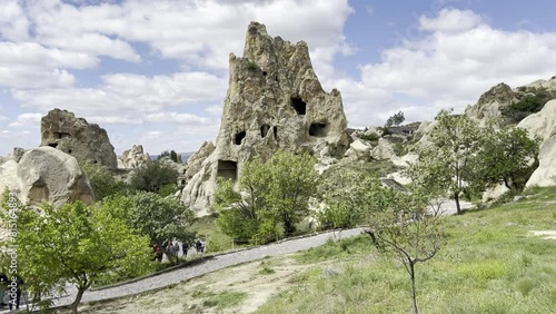 Cappadocia Turkey Rock formation valleys photo