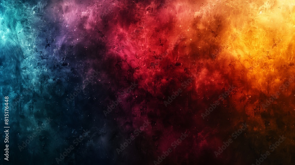 Abstract Art Background, Rich Textures and Vibrant Colors, Space for Text
