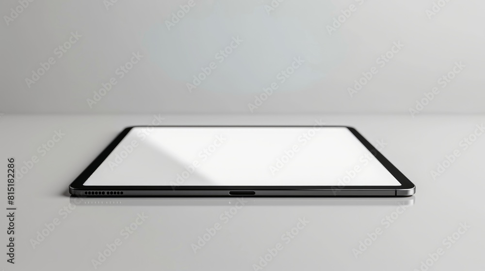 Illustration of black tablet pc same with ipade on white background Illustration of black tablet pc same with ipade on white background