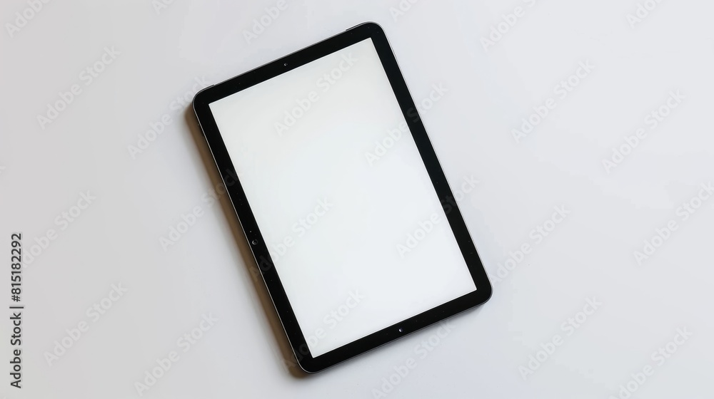 Illustration of black tablet pc same with ipade on white background Illustration of black tablet pc same with ipade on white background