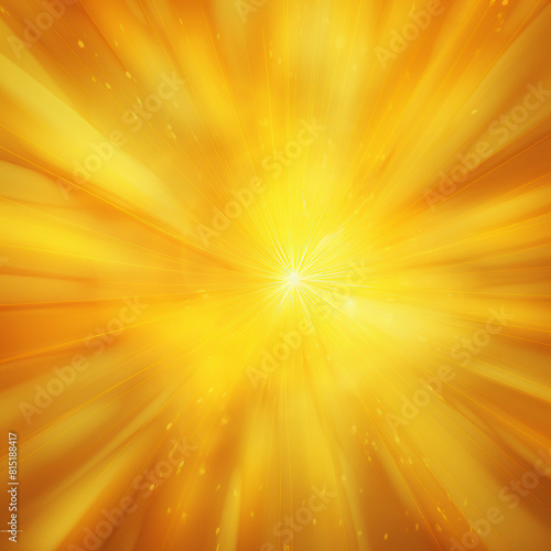 Wallpaper Mural abstract golden yellow light sunburst ray background  Torontodigital.ca
