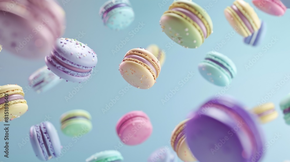 Macaroons, confectionery, biscuit Macaroons, confectionery, biscuit